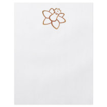 Orange Daffodil Personalized Flyer