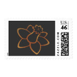 Orange Daffodil postage