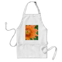 Orange Dahlia Aprons