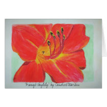  "Orange Daylily" by Candice Martin cards