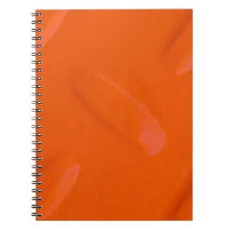 Orange Diamondplate Notebook notebook