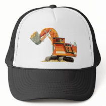 Orange Digger Hat