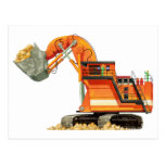 Orange Digger Post Cards