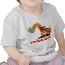 Orange Digger Tees