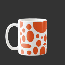 Orange Dot Mug
