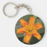Orange Double Day Lily Key Chains
