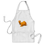Orange Dromedary Aprons