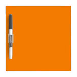 Orange Dry-Erase Whiteboard