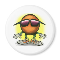 Orange Dude magnets by FunGraphix Orange Dude magnets
