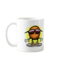 Orange Dude mugs by FunGraphix Orange Dude mugs