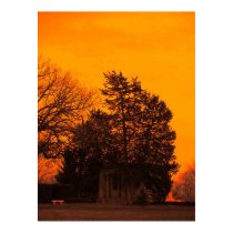 Orange Dusk posters by rigormortuus Orange Dusk posters