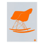 Orange Eames Chair Postcards