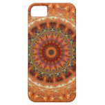 Orange Earth Mandala iPhone 5 CaseMate Case
