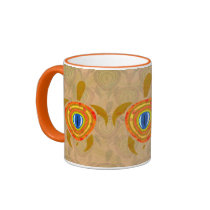 Orange Eye Turtle Mugs