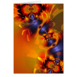 Orange Eyes Aglow – Gold & Violet Delight Card