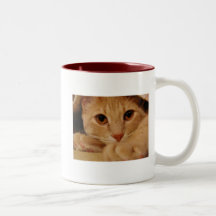 Orange Eyes Coffee Mug