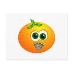 Orange Face Postcard