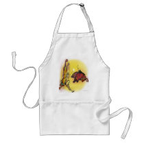 Orange Faerie aprons
