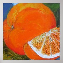 Orange Fine Art Poster