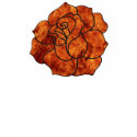 Orange Fire Rose Tank Top t-shirts by atteestude Orange Fire Rose Tank Top t-shirts