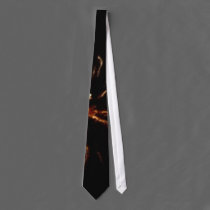 Orange Firework ties