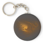 Orange flame Keychain