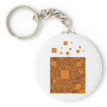 Orange Float Key Chains