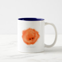 Orange Floor Nibbler Critter Coffee Mug
