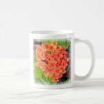 Orange Floral mugs