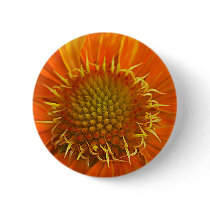 Orange Flower buttons