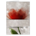 Orange Flower Card