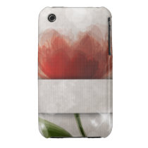 Orange Flower Iphone 3 Case-mate Cases