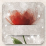 Orange Flower Coaster