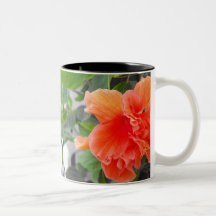 Orange Flower Coffee Mug