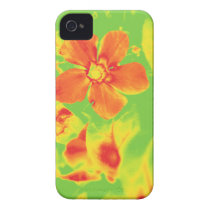 Orange Flower iPhone 4 Cover