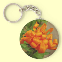  orange flower keychains