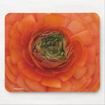 Orange Flower Mousepad