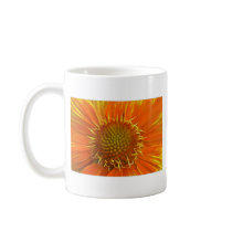 Orange Flower mugs