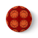 orange flower pattern buttons by DonnaGraysonAbstract orange flower pattern buttons