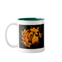 Orange Flowers Mug