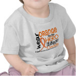 Orange For Hero 2 Daddy MS Multiple Sclerosis T Shirts