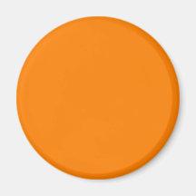 Orange Fridge Magnet