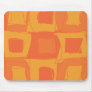 Orange Fruit Abstract Original Design Pattern Mouse Pad
