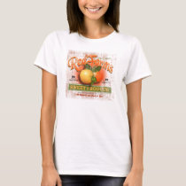 Orange Fruit Label t-shirts by redboy23 Orange Fruit Label t-shirts