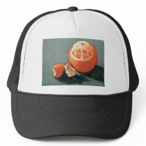 ORANGE: FRUIT: PASTEL ART hats by joyart ORANGE: FRUIT: PASTEL ART hats