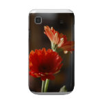 Orange Gerber Daisy Samsung Galaxy S Case