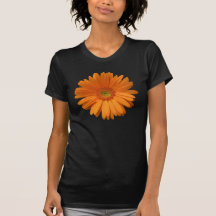 Orange Gerber Daisy Tshirts