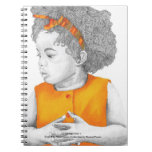Orange Girl 1 Notebook notebooks