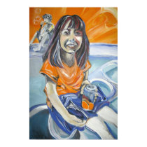 Orange Girl posters