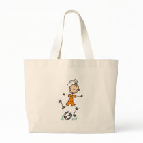 Orange Girls Soccer Bag